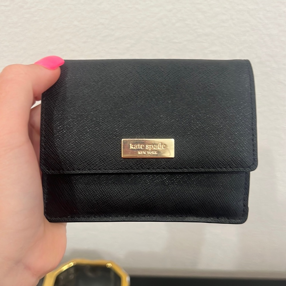 Kate spade black wallet